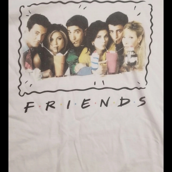 Friends T-Shirt Large Whitet - Picture 2 of 6